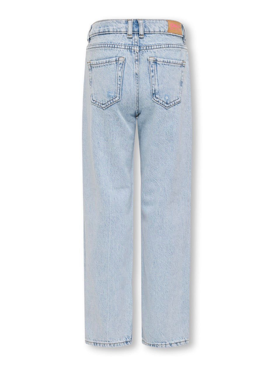 Kogdad Straight Dest Dnm Cro963 - Blue Denim