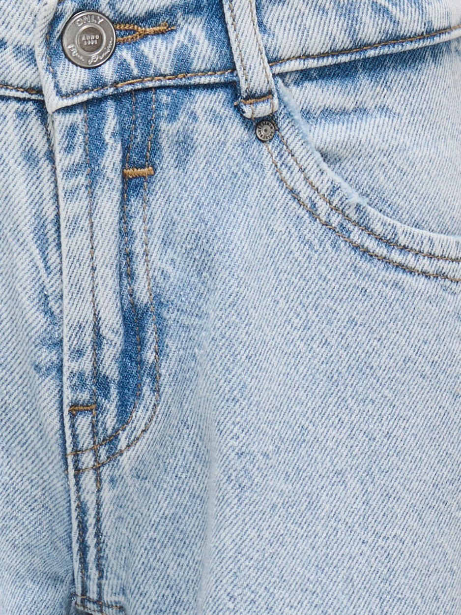 Kogdad Straight Dest Dnm Cro963 - Blue Denim