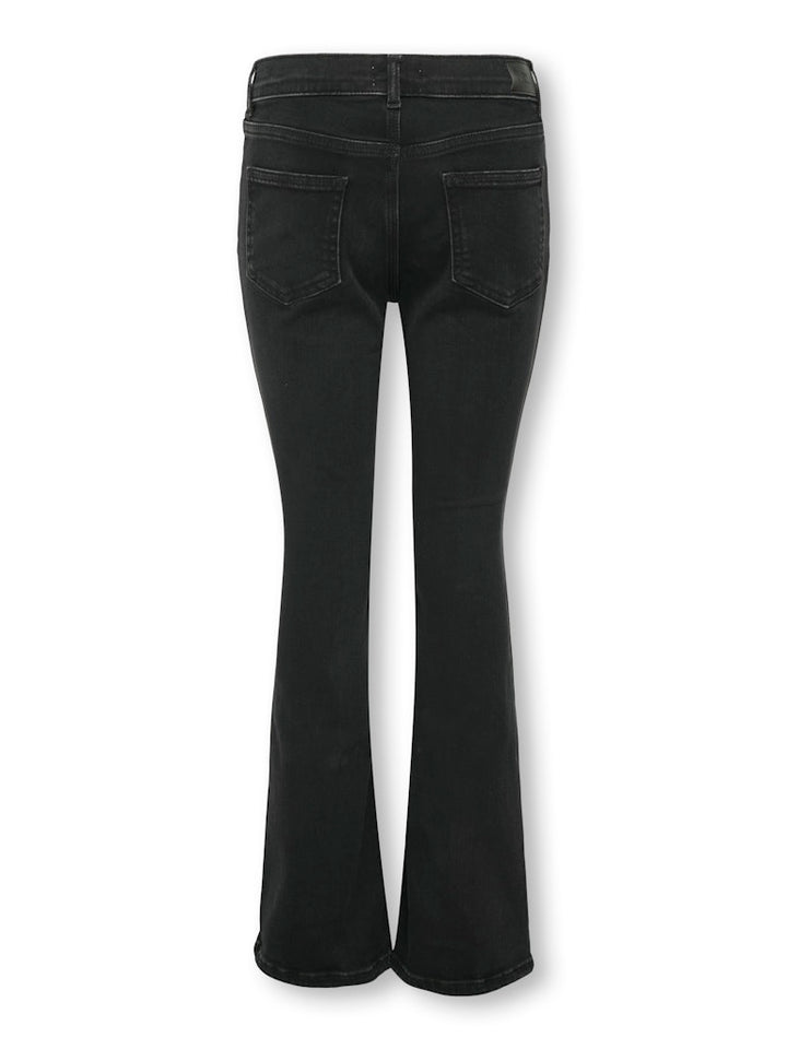 Kogblush Mid Flared Dnm Dia1099 - Black Denim