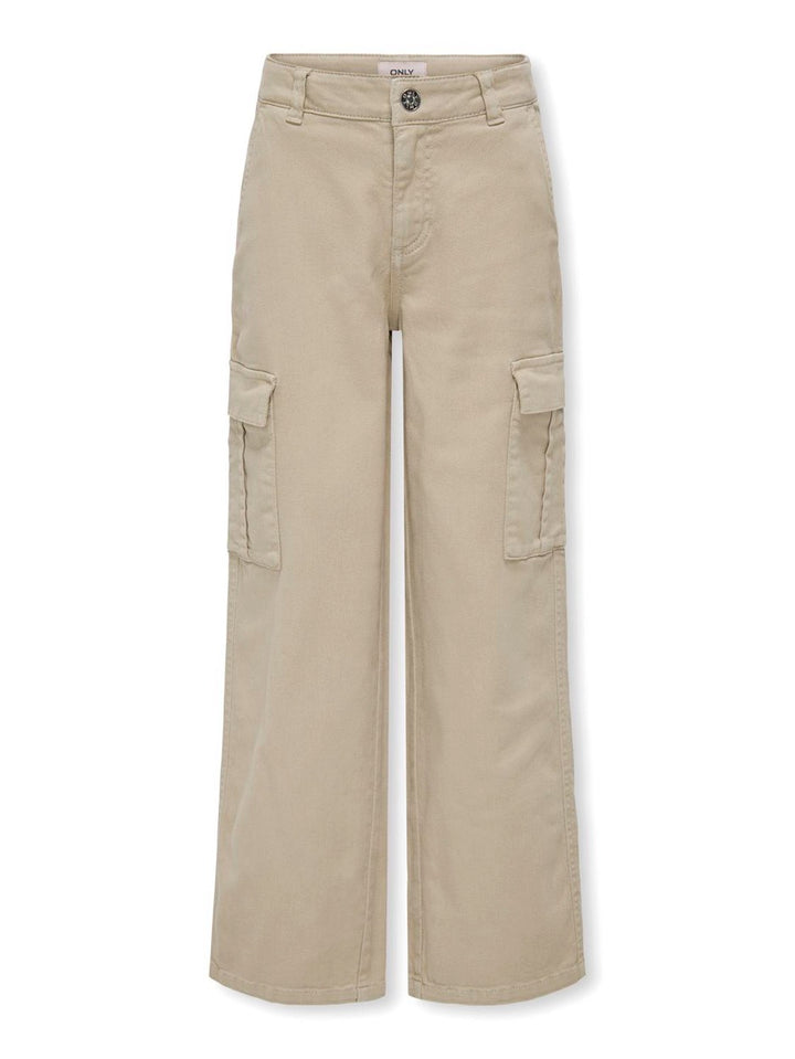 Kogyarrow-vox Str Cargo Pant Pnt No - Zand