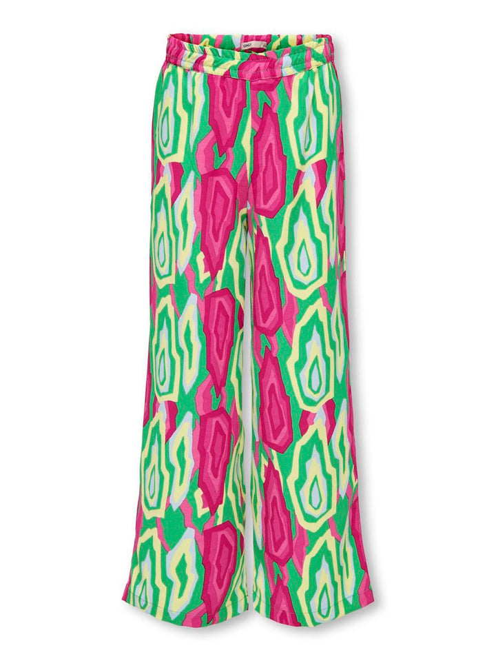 Koglino Aop Pants Ptm - Groen Dessin