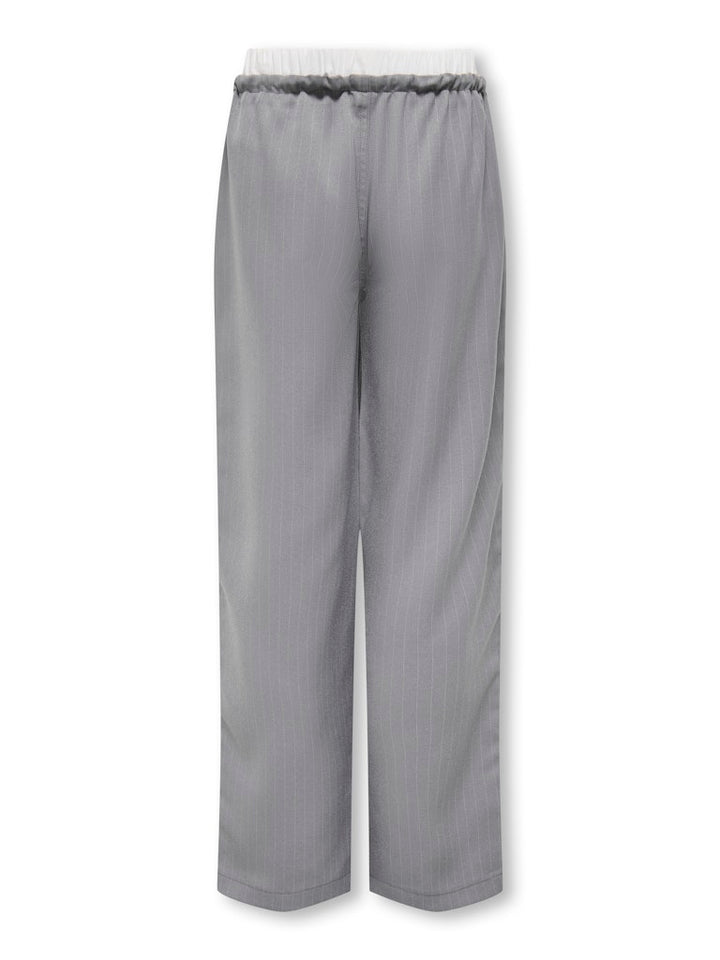 Kogmiley Life Pinstr. Boxer Str Pant Pnt - Grijs Melee