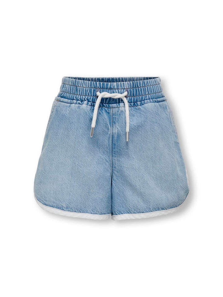 Kogpierce Dnm Shorts Soo - Blue Denim