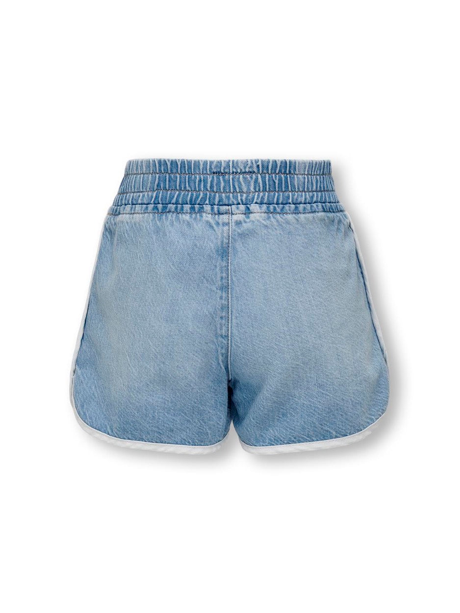 Kogpierce Dnm Shorts Soo - Blue Denim