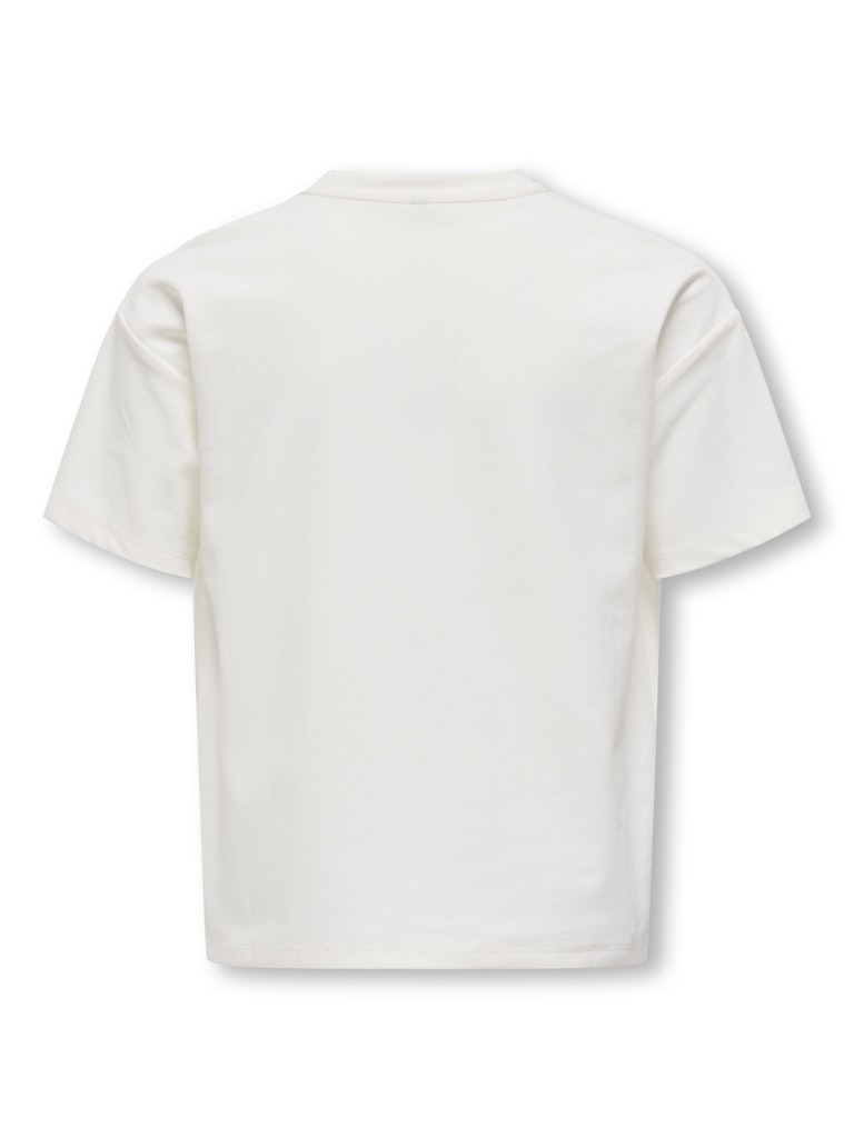 Kogbillie S/s Loose Teddy Top Jrs Noos - Off-white
