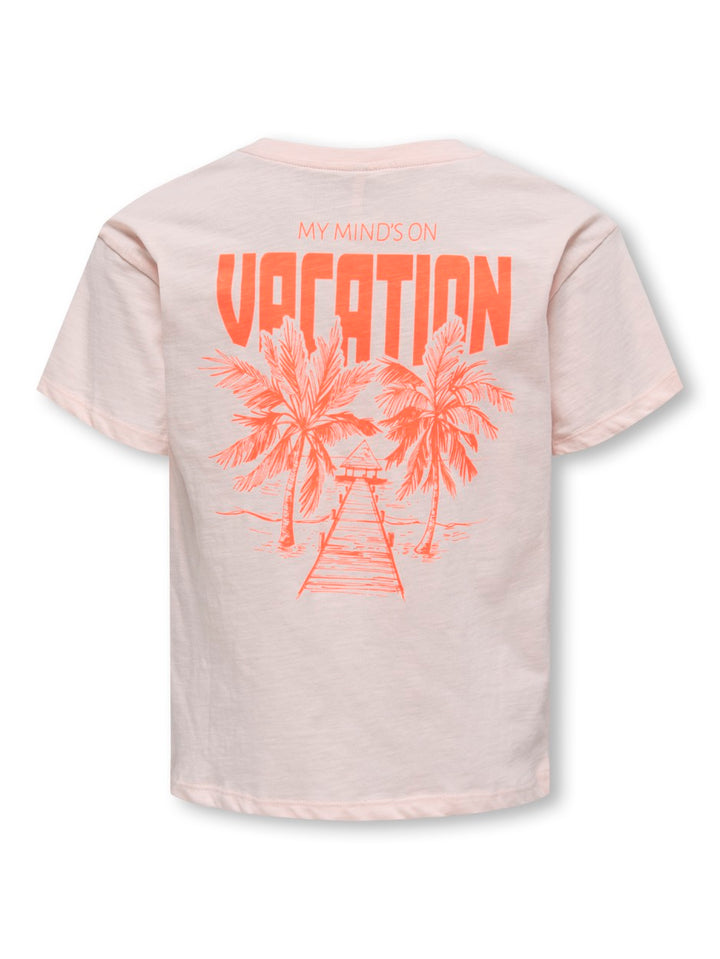 Kogvivienne S/s Loose Vacay Top - Roze