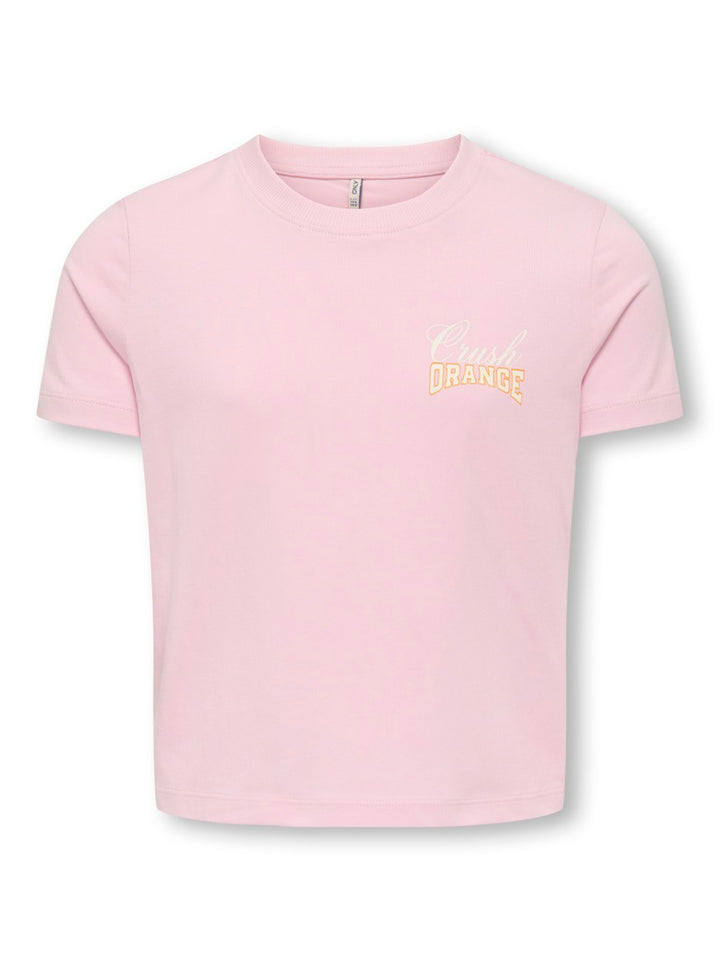 Kogannbel-sun Life S/s Short Tee Cs - Licht Roze