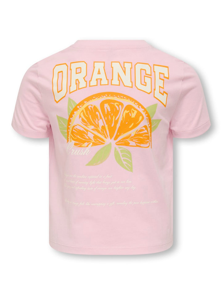 Kogannbel-sun Life S/s Short Tee Cs - Licht Roze