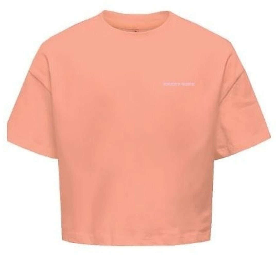 Kogvacay Life Ss Loose Top Box Cs J - Zalm/peach