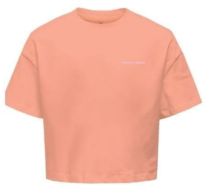 Kogvacay Life Ss Loose Top Box Cs J - Zalm/peach