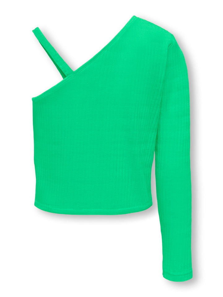 Kognella Ls One Shoulder Solid Top - Groen