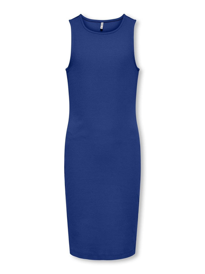 Kogbelfast Life Sl Mide Dress Noos - Kobalt