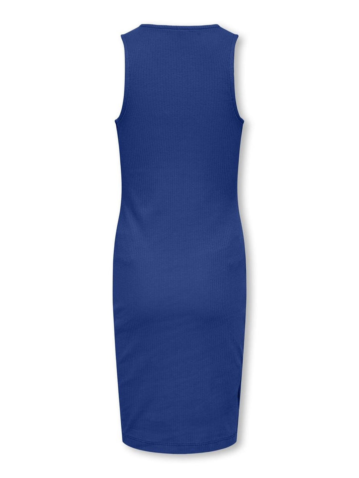 Kogbelfast Life Sl Mide Dress Noos - Kobalt