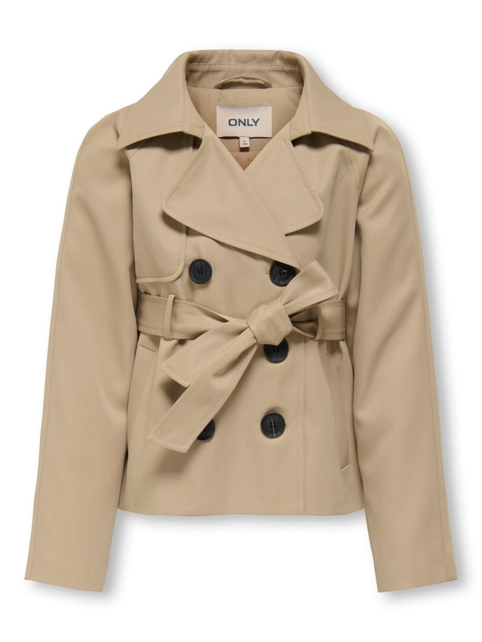 Kogchloe Short Trenchcoat Double B. - Licht Bruin