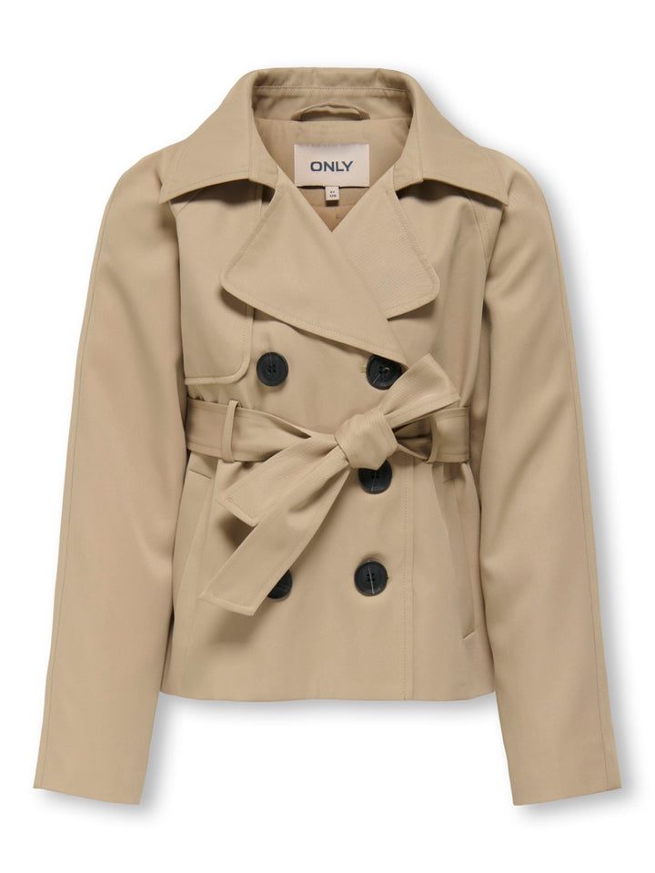 Kogchloe Short Trenchcoat Double B. - Licht Bruin
