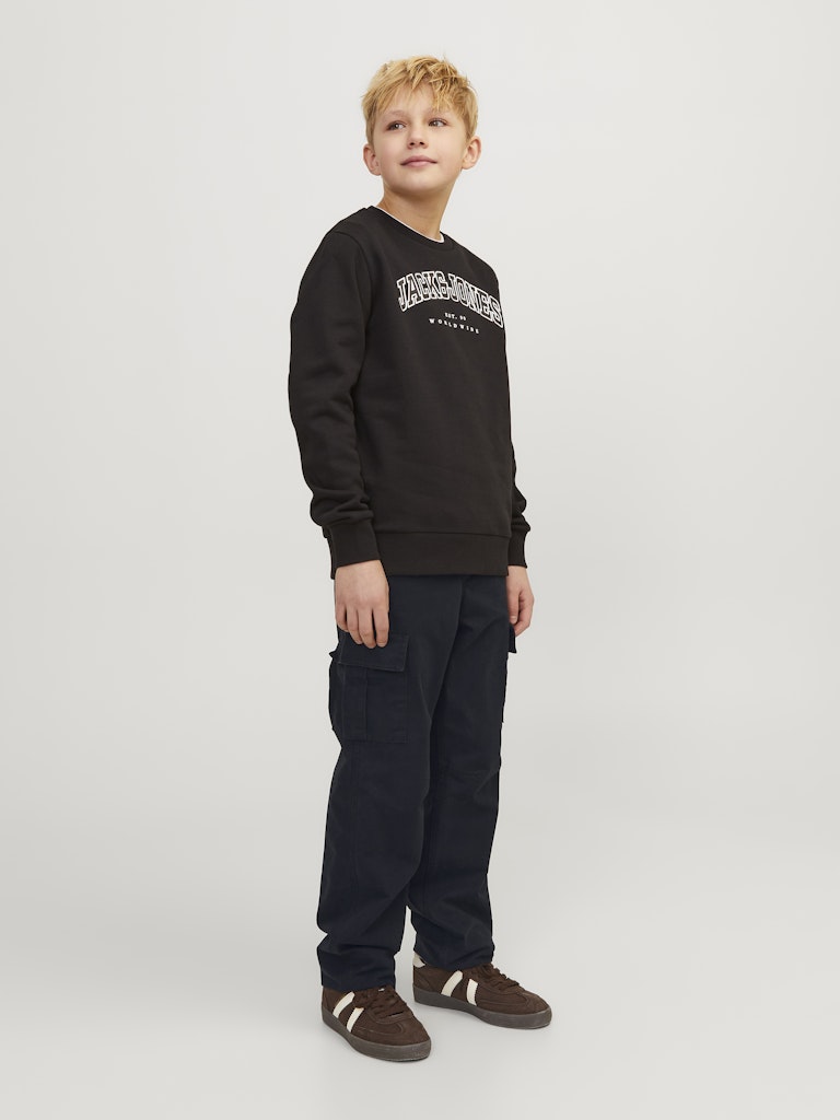 Jpstkane Jjbarkley Cargo Pant Noos Jnr - Zwart