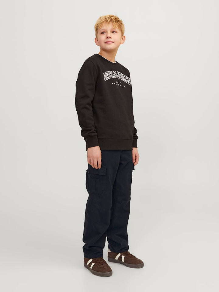Jpstkane Jjbarkley Cargo Pant Noos Jnr - Zwart