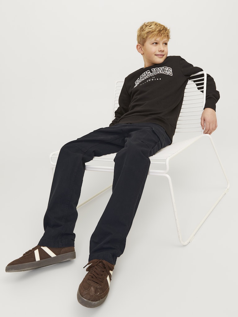 Jpstkane Jjbarkley Cargo Pant Noos Jnr - Zwart