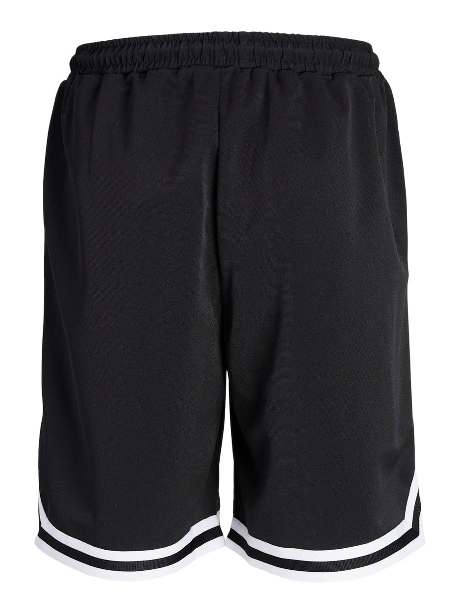 Jpstbill Jjjordan Shorts Nb Jnr - Zwart Dessin
