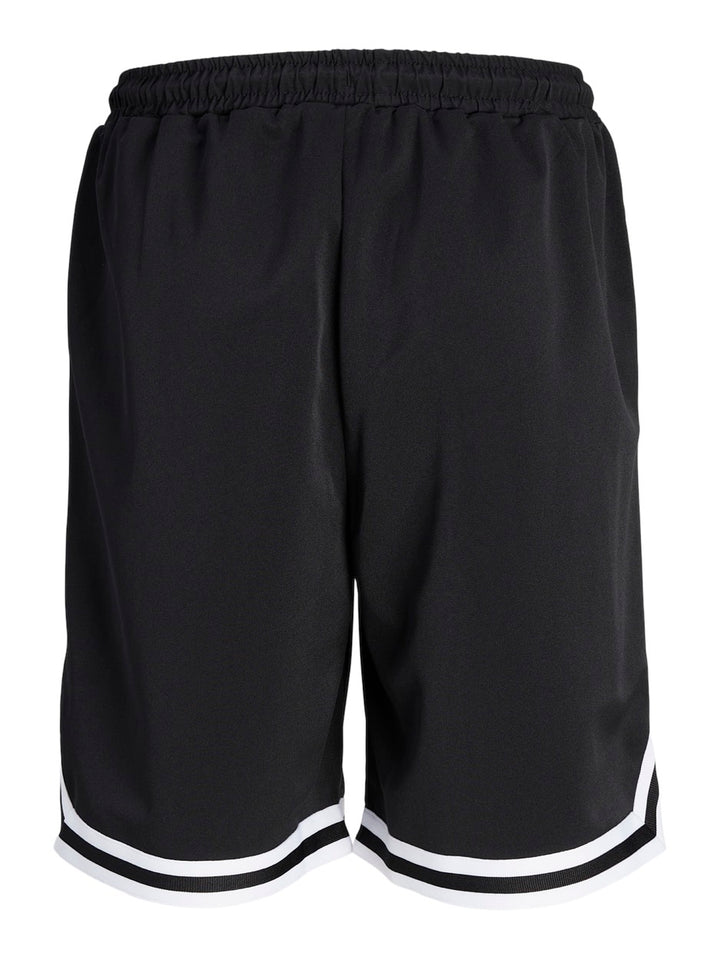 Jpstbill Jjjordan Shorts Nb Jnr - Zwart Dessin