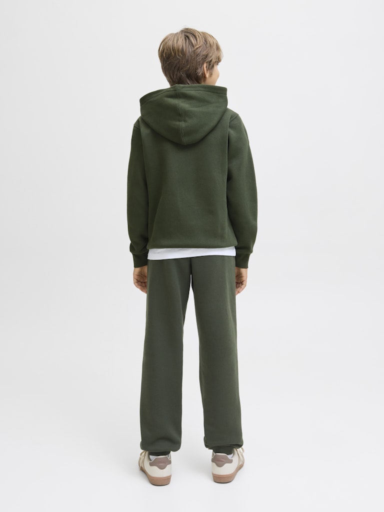 Jjestar Jj Sweat Hood Noos Jnr - Donkergroen