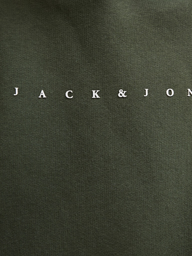 Jjestar Jj Sweat Hood Noos Jnr - Donkergroen