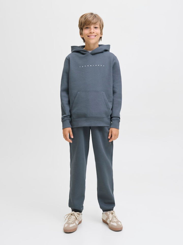 Jjestar Jj Sweat Hood Noos Jnr - Steel