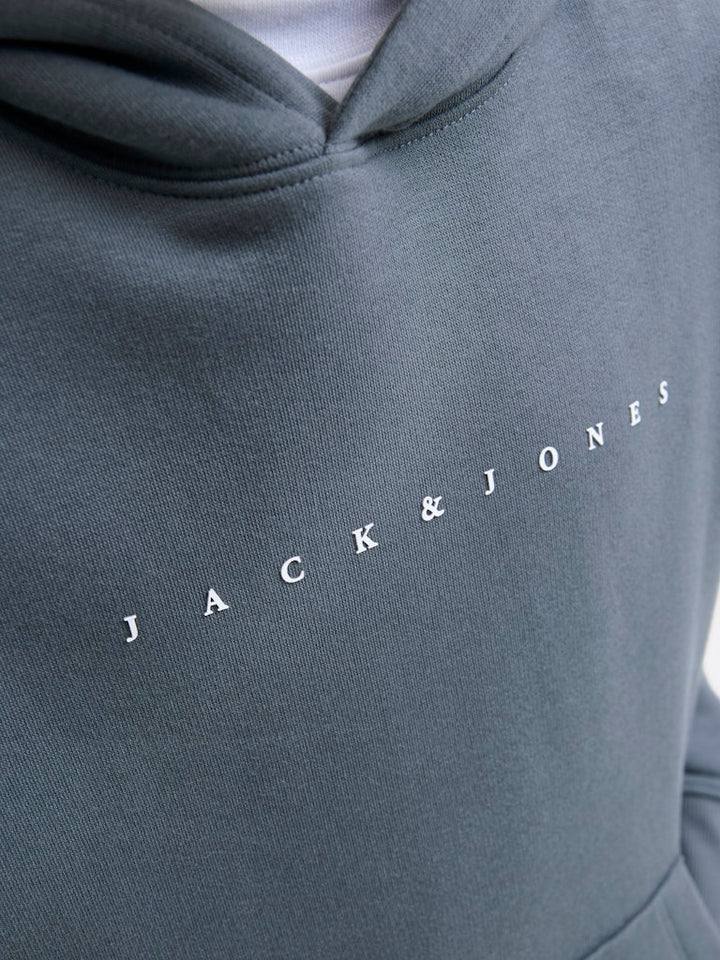 Jjestar Jj Sweat Hood Noos Jnr - Steel