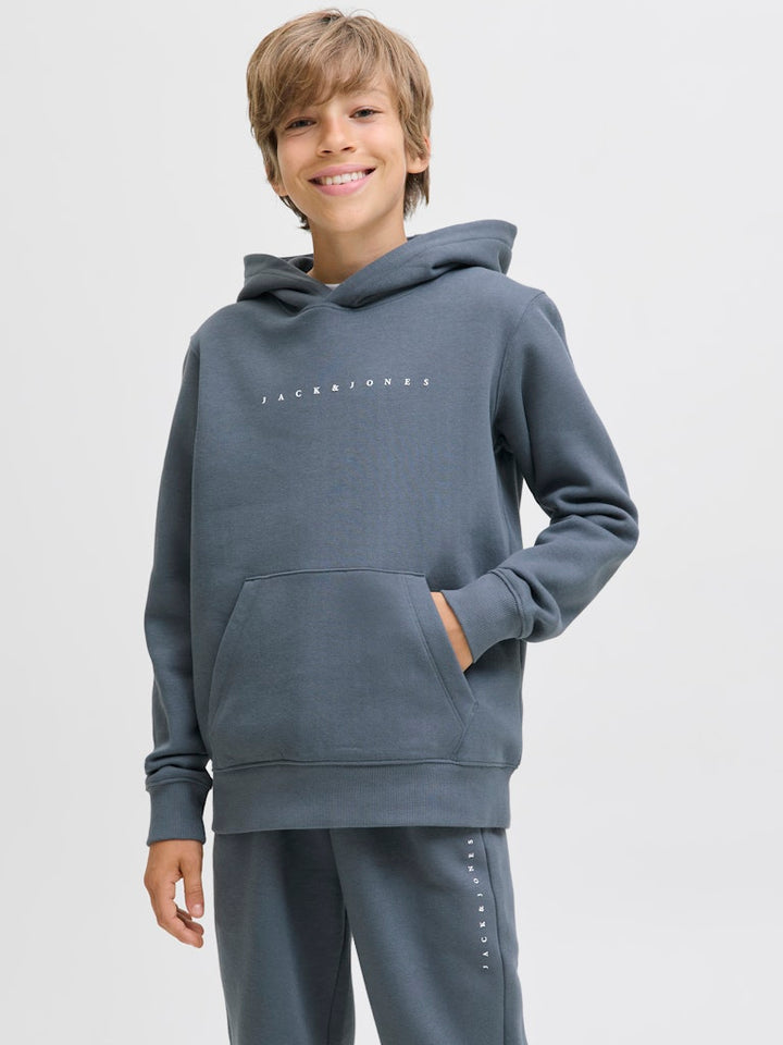 Jjestar Jj Sweat Hood Noos Jnr - Steel