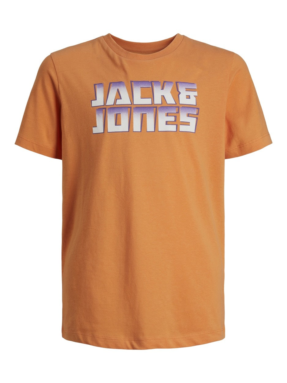 Jcokapper Tee Ss Crew Neck Smu Jnr - Oranje