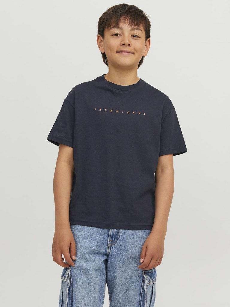 Jjestar Jj Tee Ss Noos Jnr - Navy