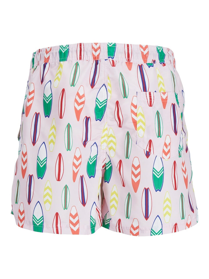 Jpstfiji Jjswim Aop Ss24 Ly Jnr - Roze Dessin