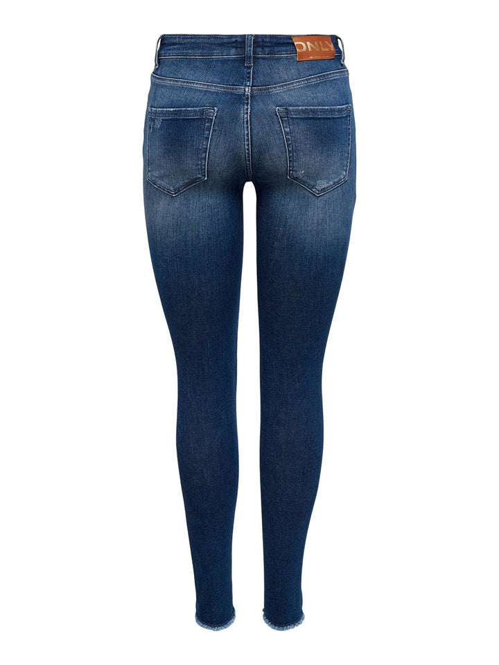 Onlblush Life Mid Skinny  Rea811 - Blue Denim