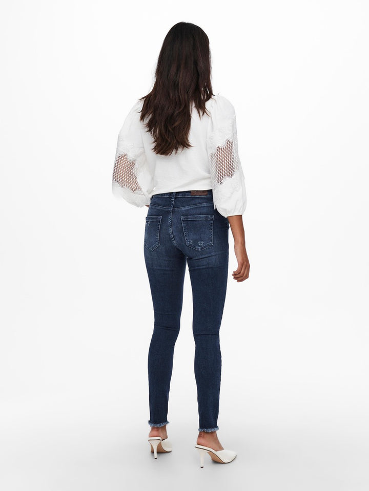 Onlblush Life Mid Skinny  Rea811 - Blue Denim