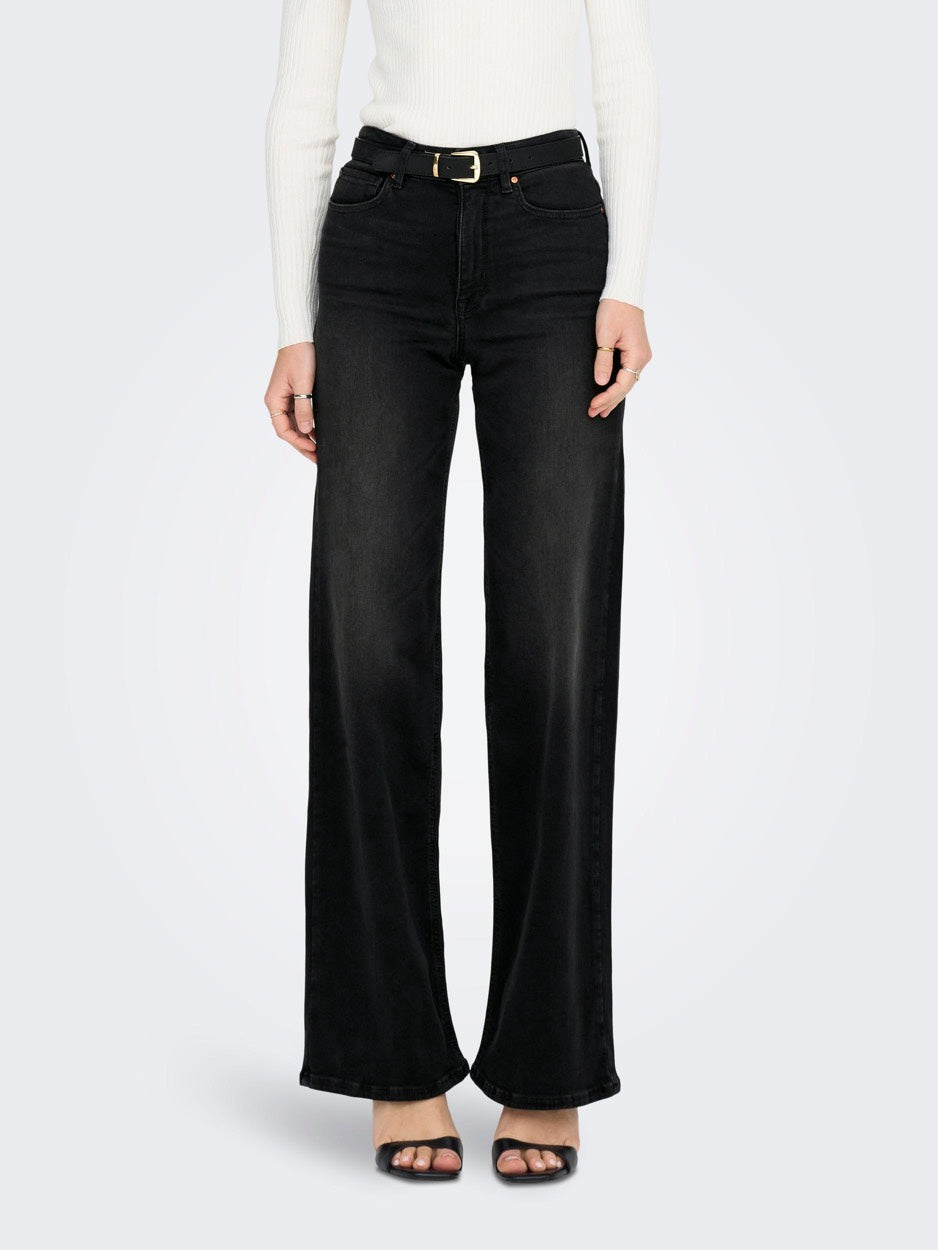 Onlmadison Blush Hw Dnm Cro099 - Black Denim