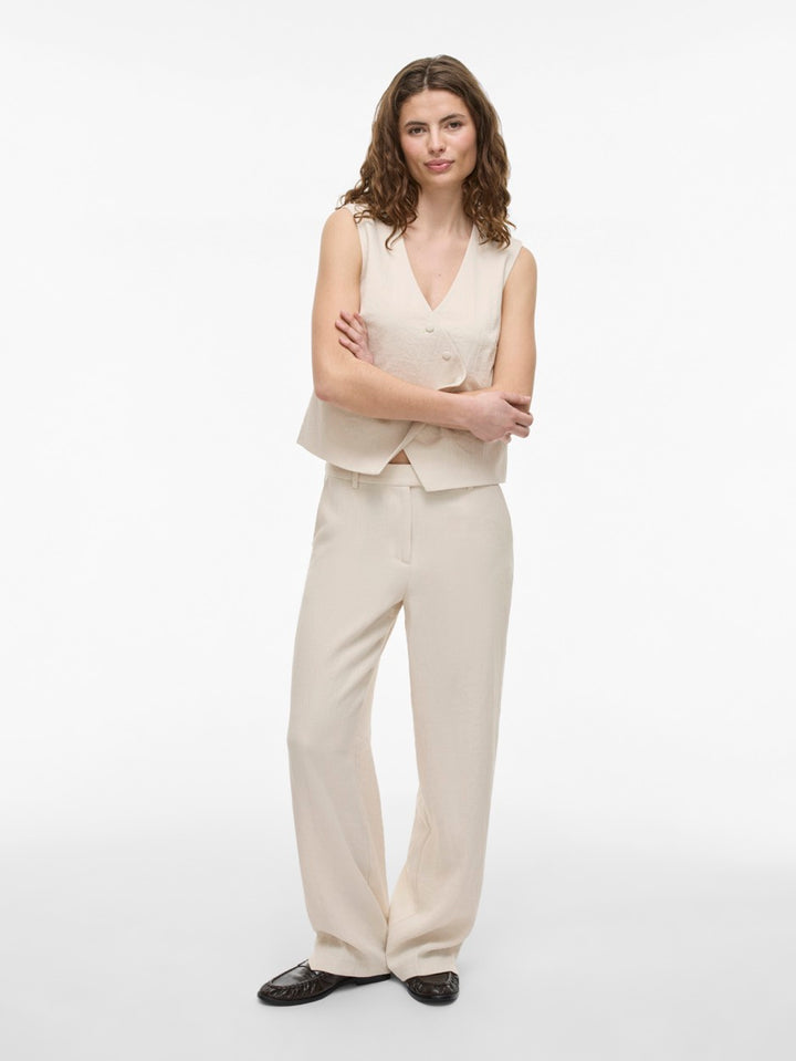 Viflea Rw Tailored Pants - Beige