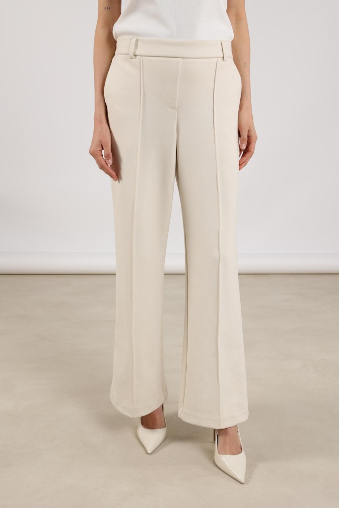 Jill Pants Scuba - Beige