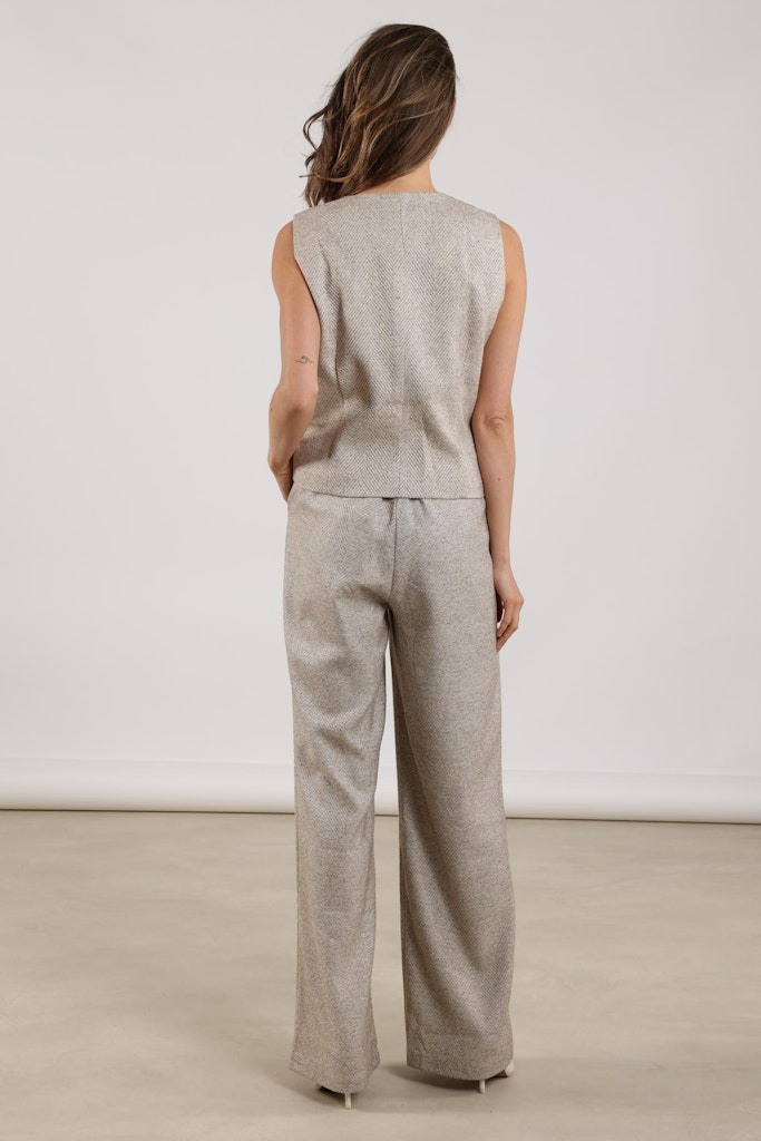 Vera Pants Strass - Zand Dessin