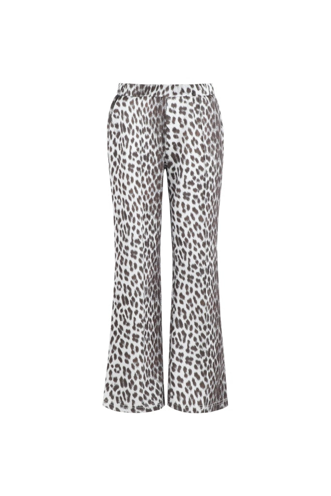 Bindi Pants##8; 014757 Sand/oliv - Ecru Dessin