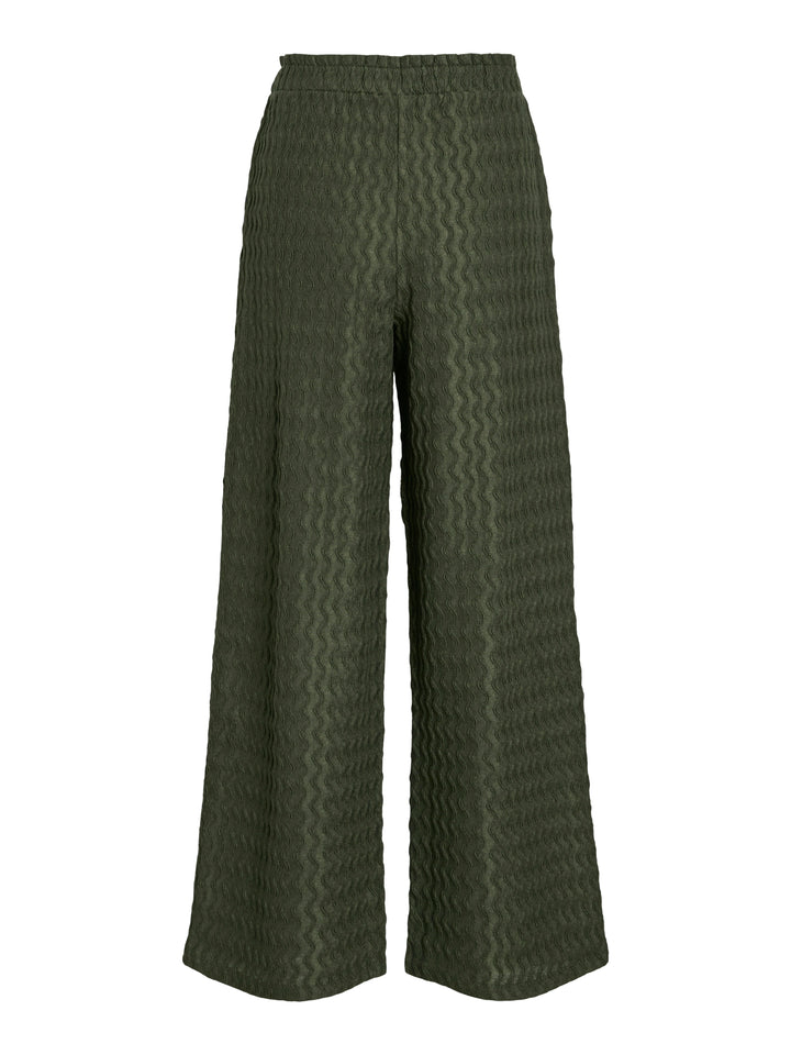 Viromila Hw Wide Pants - Donkergroen