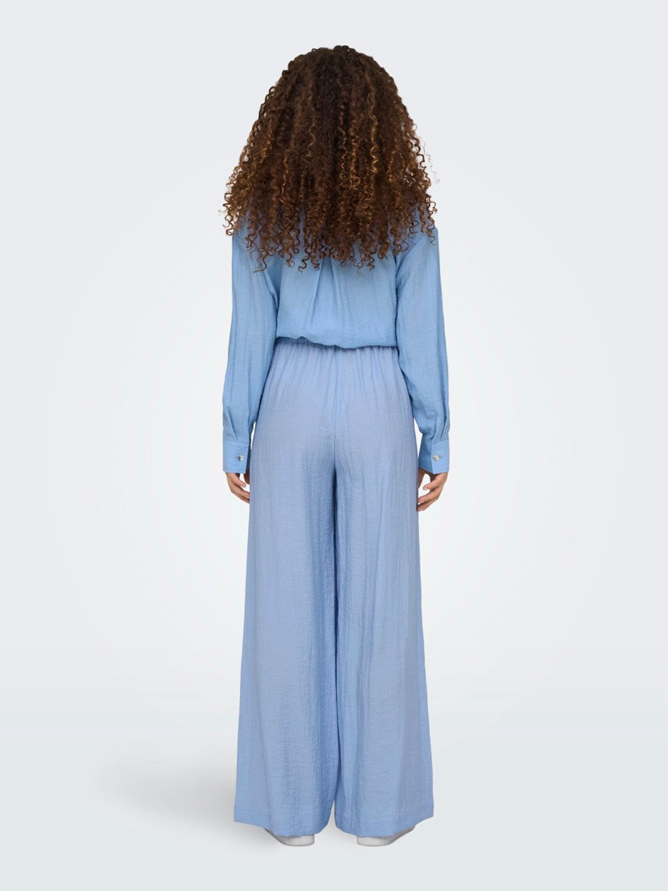 Onltania Life Hw Pull-up Pant Wvn - Lichtblauw