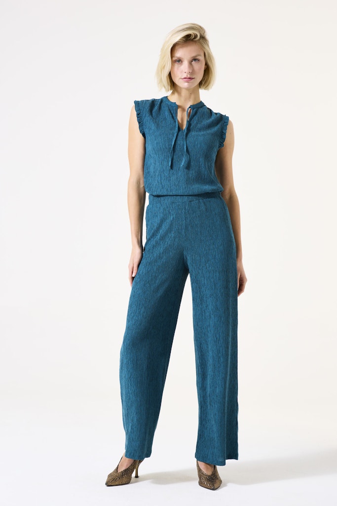 Lange Broek - Petrol Blauw