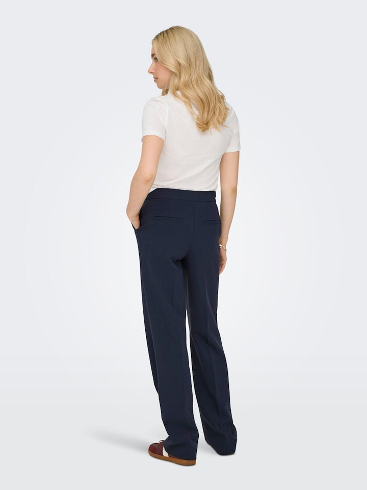 Onlraven Life Mw Straight Pant Tlr - Navy