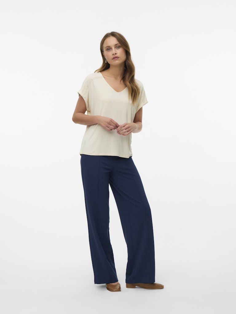 Vmbecky Hw Wide Pull On Pant Noos - Navy