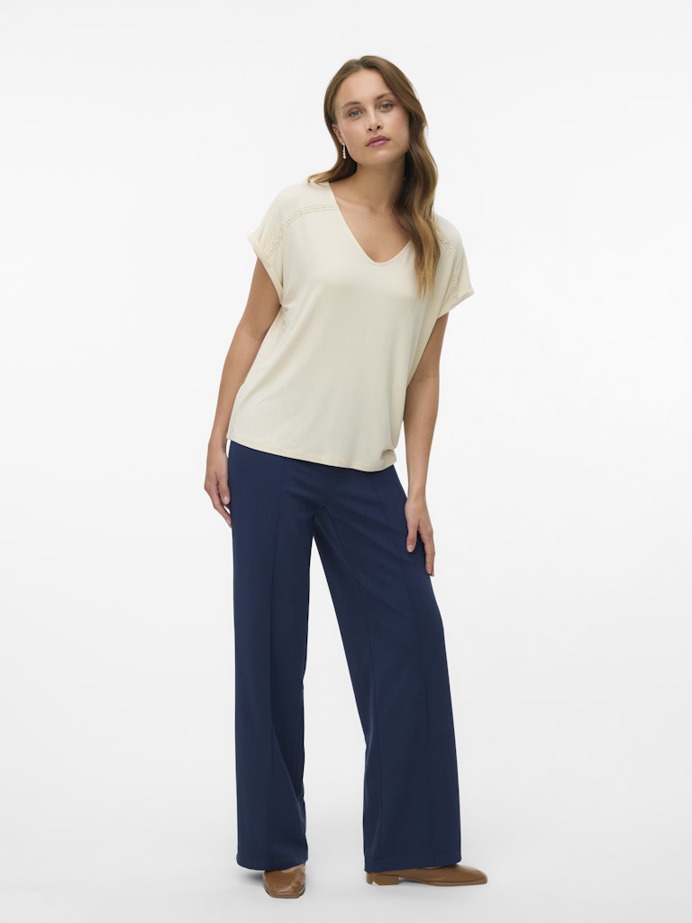 Vmbecky Hw Wide Pull On Pant Noos - Navy