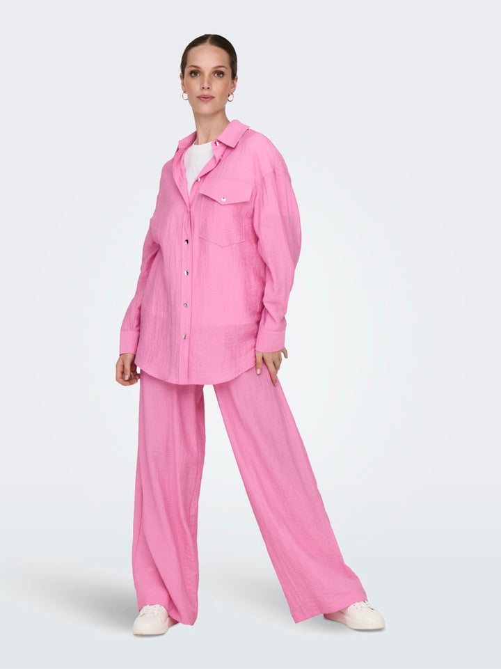 Onltania Life Hw Pull-up Pant Wvn - Roze