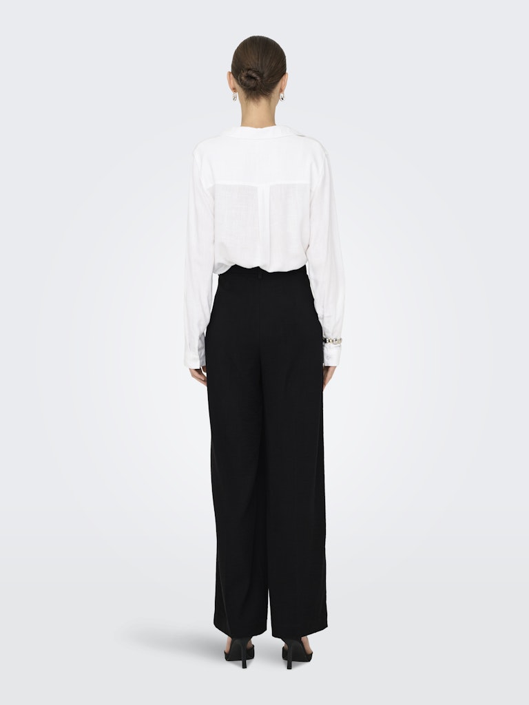 Jdyriver Hw Wide Pant Lr - Zwart