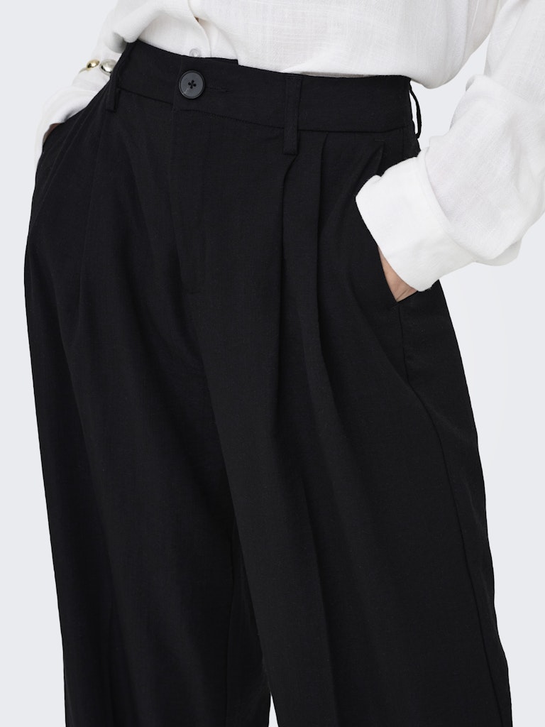 Jdyriver Hw Wide Pant Lr - Zwart