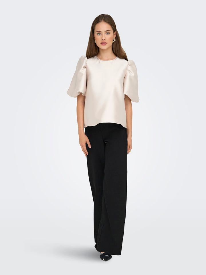 Onlclever Life Hw Wide Pants - Zwart