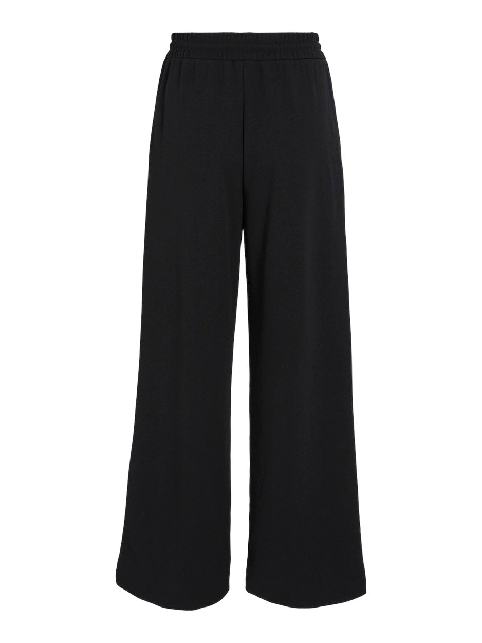 Viclua Hw Wide Pants-noos - Zwart